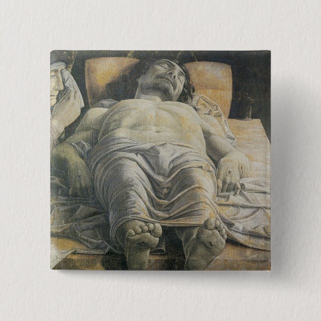 Toter Christus Button (Vorderseite)