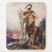 Toter Dichter wird von einem Centaur (Sonnenunterg