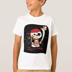 Toter Ed-Ninja V Pirat scherzt T - Shirts