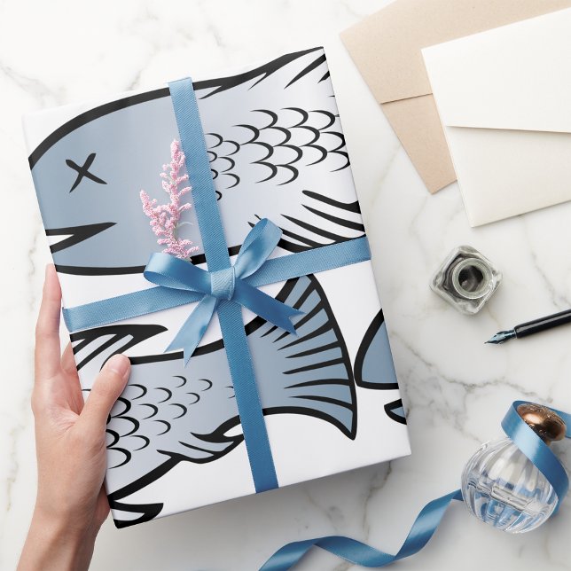 Toter Fisch Geschenkpapier (Von Creator hochgeladen)