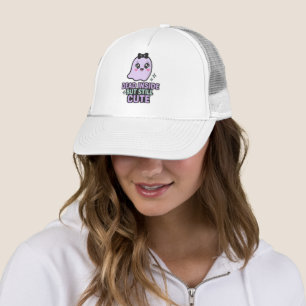 Toter Innenraum, aber immer noch süßer Kawaii-Geis Truckerkappe