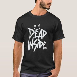 Toter Innerer Ironischer Skelett-Geist Dunkle Sonn T-Shirt