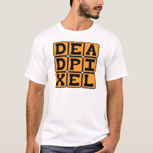 Toter Pixel, eingebranntes Bild T-Shirt