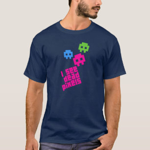Toter Pixel-T - Shirt