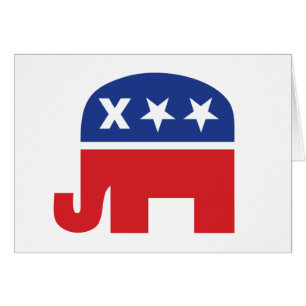 Toter Republikanischer Elefant