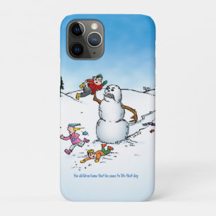 Töter-Schneemann Lustige Cartoon Case-Mate iPhone Hülle