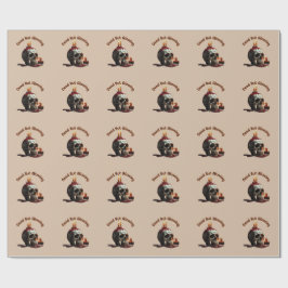 Totes, aber glühendes Papier, Díade los Muertos Wr Geschenkpapier