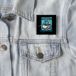 Totes, aber koffeiniertes Kaffeelett Button