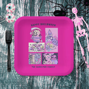 Totes, aber noch Niedliches Halloween Pappteller