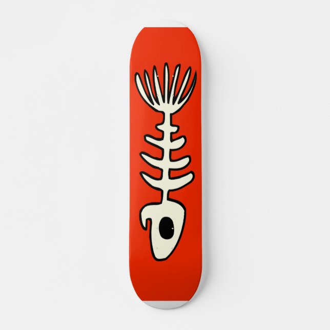 Totes Fisch-Skateboard Skateboard (Vorne)