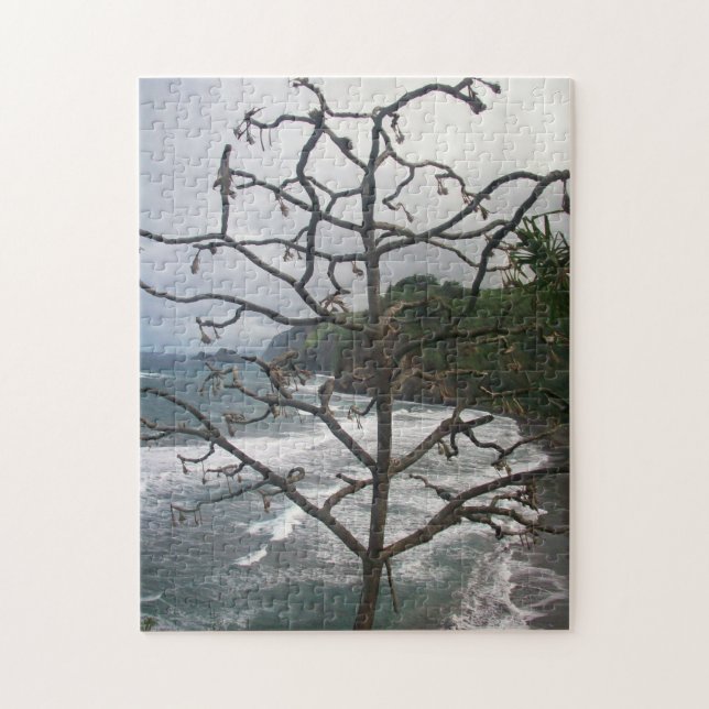 Totes hawaiianisches Baum-Puzzle Puzzle (Vertikal)