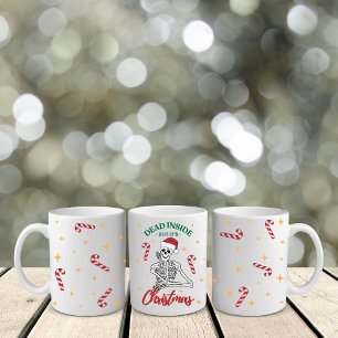 Totes Innen, aber es ist Weihnachten 11 oz Tasse