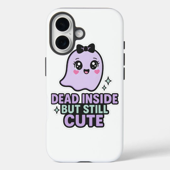 Totes Inneres, aber immer noch Niedlicher Ghost Ka Case-Mate iPhone Hülle (Rückseite)