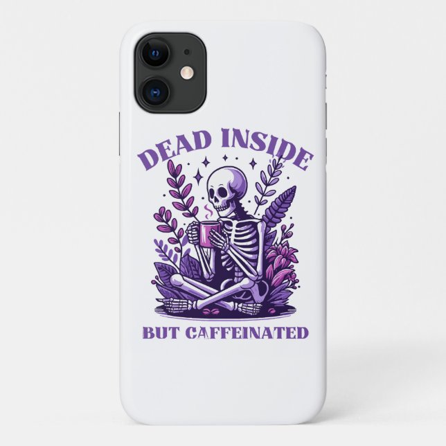Totes Inneres, aber koffeiniert Case-Mate iPhone Hülle (Rückseite)