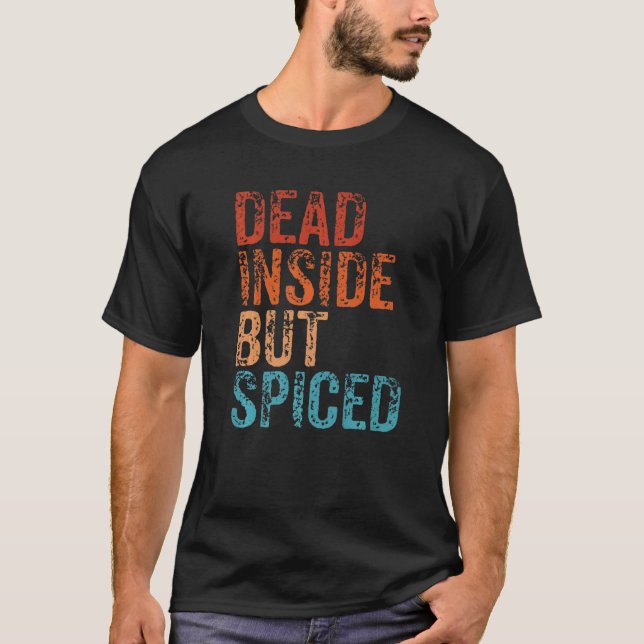 Totes Inside, aber scharf Niedlicher Fall Pumpkin  T-Shirt (Vorderseite)