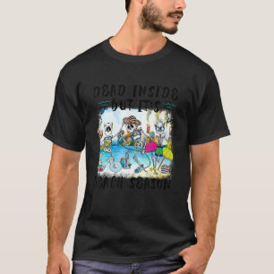 Totes Inside but Beach Season Hallo Sommer Skelett T-Shirt