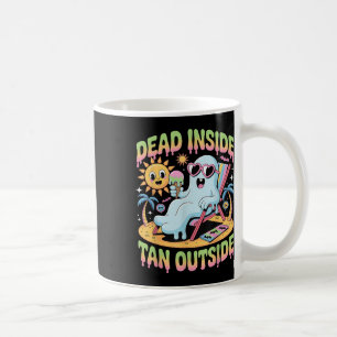 Totes Inside Tan Außerhalb des sonnigen Geistes Su Kaffeetasse