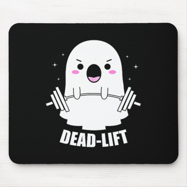 Totes Lift Ghost Halloween1 Mousepad (Vorne)