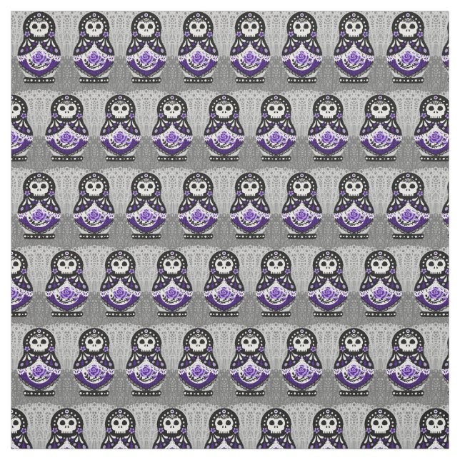Totes Matryoshka Stoff (Muster)