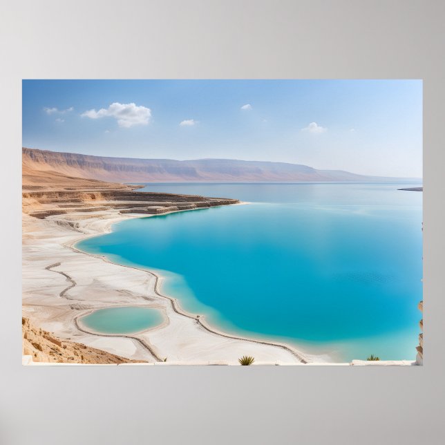 Totes Meer in Israel Poster (Vorne)