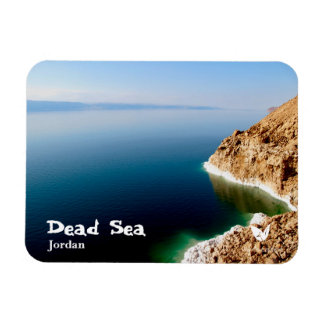 Totes Meer in Jordanien Magnet von Velvet Escape