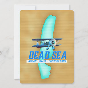 Totes-Meer-Reiseplakat