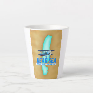 Totes Meer Reiseplakat Milchtasse
