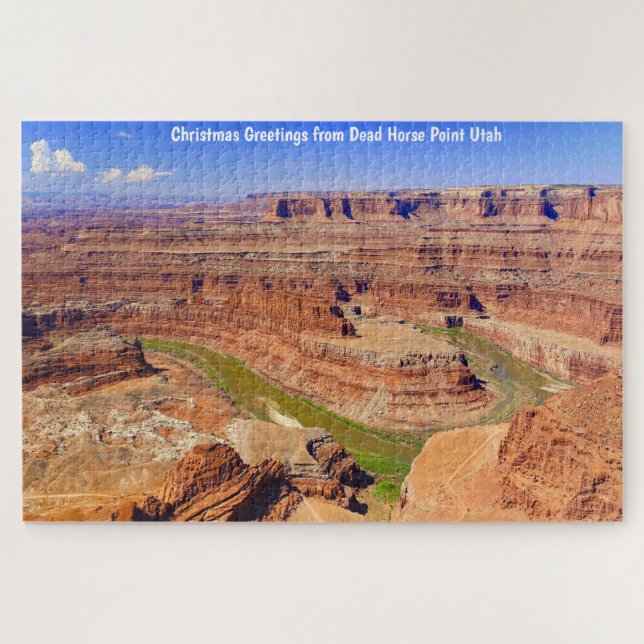 Totes Pferd Point Utah. Jigsaw Puzzle (Horizontal)