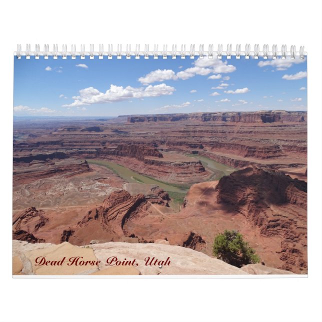 Totes Pferd Point, Utah Kalender (Titelbild)