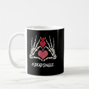 Totes Single Skelett Hände Herzen Single Frau h Kaffeetasse