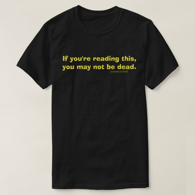 Totes T-Shirt (Design vorne)