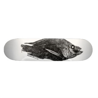 Totes Tilapia--Saltonseebrett Skateboard