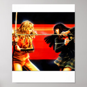 Tötet Bill Fhight schwarzer Mamba Vs Gogo Poster