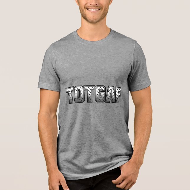 TOTGAF 1 Tri-Blend SHIRT (Vorderseite)