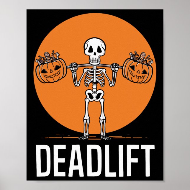 Totlift, Spooky, Gewichtheben Poster (Vorne)