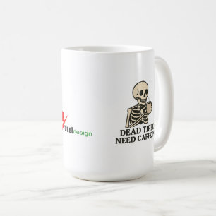 Totmüde, brauche Koffein Kaffeetasse