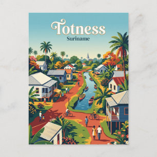 Totness Surinam Postkarte
