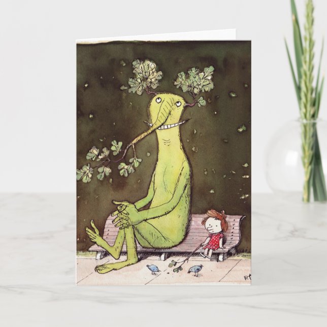 Totoro und Alice (es ist eine lange Geschichte) Karte (Vorderseite)