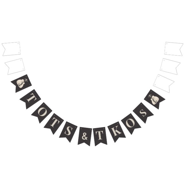 Tots & TKOs Baby Shower Banner (Alle)