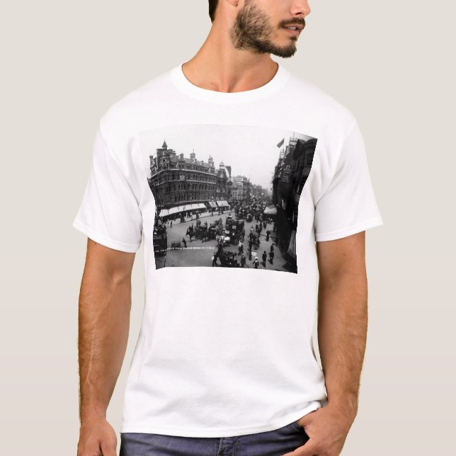 Tottenham-Gerichts-Straße von Oxford-Straße, T-Shirt (Vorderseite)