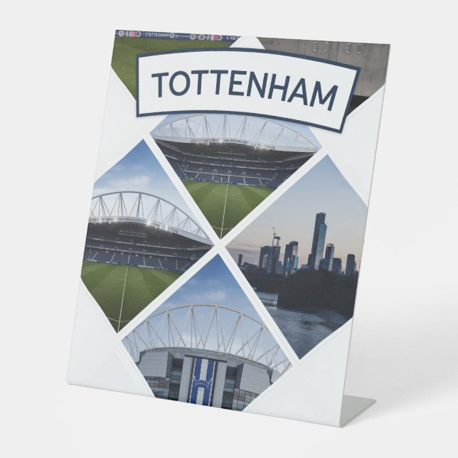 tottenham sockelschild (Vorderseite)
