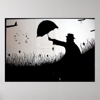 Tötungsmauer Poster