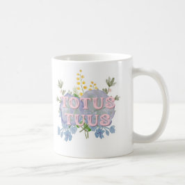 Totus Tuus Katholischer Marianischer Blumenbecher Kaffeetasse