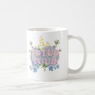 Totus Tuus Katholischer Marianischer Blumenbecher Kaffeetasse
