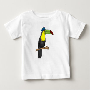 Toucan als Polizeibeamte Baby T-shirt