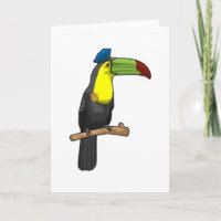 Toucan als Polizeibeamte