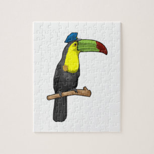 Toucan als Polizeibeamte Puzzle
