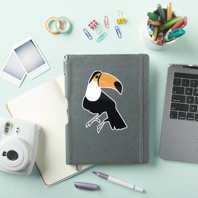 Toucan Aufkleber (iPad Hülle)