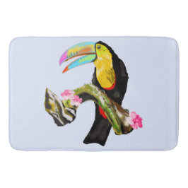 Toucan Bird Bath Mat - Anpassbar Badematte