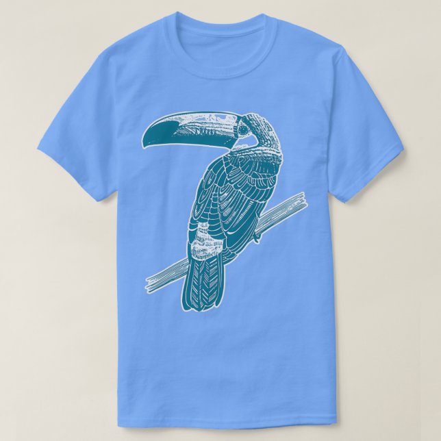 Toucan Bird Parrot Tucan Tiere T-Shirt (Design vorne)